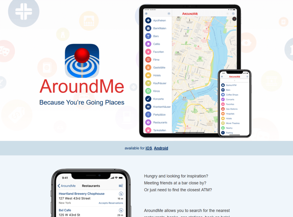 Branchenverzeichnis-AroundMe