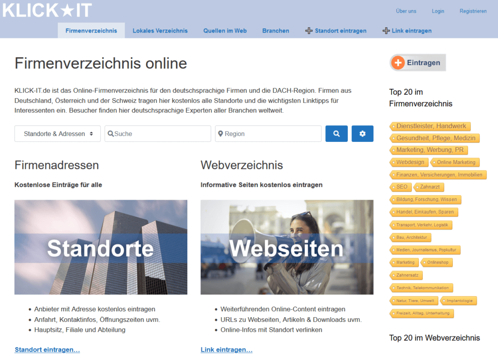 Branchenverzeichnis-KLICK-IT