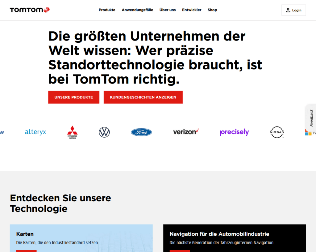 Branchenverzeichnis-TomTom